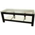 thumbnail image 2 of 50 Inch Flat Screen Low Profile TV Stand - Black Glass and Black Satin Finish, 2 of 2