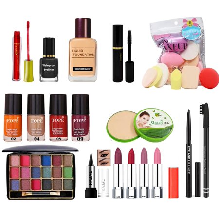 Fope Fashion Makeup Combo Kit Set Of 23 For Women/Girls Nfmk06Jm202321
