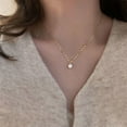 thumbnail image 4 of harmtty Chic Neck Chain Colorfast   Wedding Jewelry   Sturdy, 4 of 7