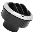 thumbnail image 4 of Universal ABS Electroplate Cover Trim Round Air Conditioning Outlet Practical for RV Boat Bus Car, 4 of 7