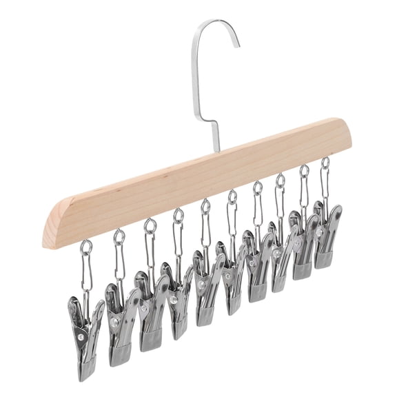 Belt Hanger for Closet Extenders Hangers with Clips Baby Child Grey