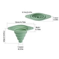 thumbnail image 6 of OIUR Silicone Telescopic Funnel Heat Resistant Collapsible Funnel Portable Small Cooking Funnels for Filling Bottles, 6 of 7