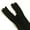 Black, variant on Ziplon Separating Zipper, YKK