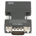 thumbnail image 1 of LAFGUR Converter With 3.5mm Audio Cable,Audio & Video Supplies,HD Multimedia Interface Female To VGA Male Converter With 3.5mm Audio Cable For Laptops PCs Monitors, 1 of 8