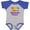 Baseball Heather and Royal, variant on Inktastic Future Mandolin Player Music Boys or Girls Baby Bodysuit