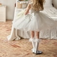 thumbnail image 3 of Kids Sock Girls Ruffle Socks Toddler Double Lace Frilly Dress Socks with Ruffles for and Everyday Wear, 3 of 4