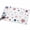 White, variant on Round Area Rug - 3ft Independence Day Stars on Burlap Non Slip Washable Circle Carpet Soft Large Floor Rugs for Living Room Bedroom Nursery Office