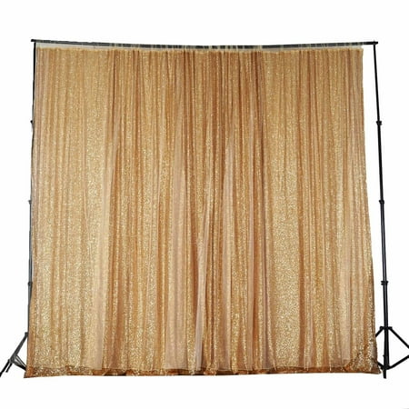 Efavormart 20ft X 10ft Sequins Backdrop Curtain Photography