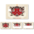 thumbnail image 1 of Fashion Defqon1 Music Card Stickers Decals 4pcs PVC Card Skin Credit Card Cover Decoration Self-adhesive Protective Film, 1 of 10