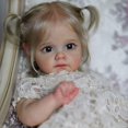 thumbnail image 1 of Reborn Doll sqtc, niña realista de 22 pulgadas con vinilo de cuerpo entero, 1 of 3
