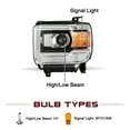 thumbnail image 3 of For 2014-2015 GMC Sierra 1500/15-19 2500 3500 Projector Headlight Assembly, 3 of 10