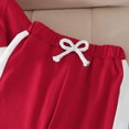 thumbnail image 7 of TOWED22 Toddler Baby Boy Fall Outfit Contrast Color Sweatshirt Tops with Elastic Waist Pants Cute Infant Newborn Winter Clothes, 7 of 7