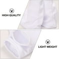 thumbnail image 2 of Gymnture Japanese Split Toe Socks Breathable Stylish Tabi Stockings (White), 2 of 10