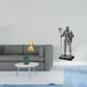 thumbnail image 2 of Estatua de caballero de calabaza de latón, adorno Feng Shui, recuerdo, centro de mesa decorativo para la entrada, chimenea, dormitorio, decoración del, 2 of 8