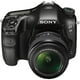 thumbnail image 3 of Cámara DSLR Sony Alpha a68 con lente de 18-55 mm, kit de limpieza, kit de memoria de 32 Gb, estuche y trípodes, 3 of 6