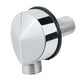 thumbnail image 1 of UK Standard Connection Shower Elbow Outlet Chrome Colour Nipple PVC Connection Suitable For Concealed Shower Valves, 1 of 10