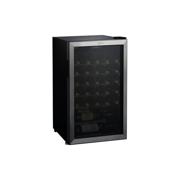 Koolatron Elite Series 33 Bottle Wine Cellar Wine Cooler Freestanding Compressor Fridge Walmart Com Walmart Com