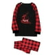 thumbnail image 3 of Pijamas de Navidad Para La Familia Trajes A Juego Moda Mujer Mamá Impreso Top + Pantalones Conjunto Odeerbi ODB190341, 3 of 9