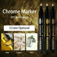 thumbnail image 3 of Marker,Model Diy Art Permanent Liquid Suitable Liquid Suitable Model Pens Marker Pen Mirror Permanent Liquid Pen Mirror Paint Pens Marker Mirror Paint Pens Mewmewcat Bronze Paint Bronze Paint Pen, 3 of 6