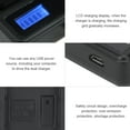 thumbnail image 4 of Camera Battery Charger,  Circuit Single Slot Battery Charger Reliable With LCD Display For  NP-BX1 For Travel, 4 of 8