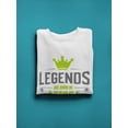 thumbnail image 3 of Legends Born In August Crown Sweatshirt Men -Image by Shutterstock, Male Small, 3 of 4