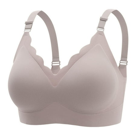 Up to 50% off HAPIMO Everyday Bras for Women Comfort Daily Brassiere Stretch Underwear Plus Size Camisole Gathered Wire Free Soft Ultra Light Lingerie Discount