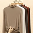thumbnail image 6 of felwors All-in-One Women's Turtleneck Base Layer Soft Thermal Long Sleeve Top for Effortless Fall & Winter Style Khaki, L, 6 of 8