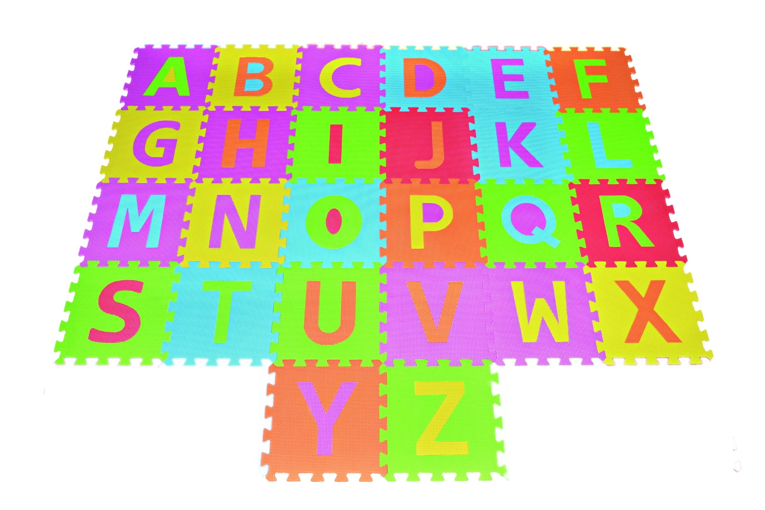 Kids Play Mats Eva Foam Alphabet A to Z Childrens Floor Puzzle Pack of 26 Tiles 