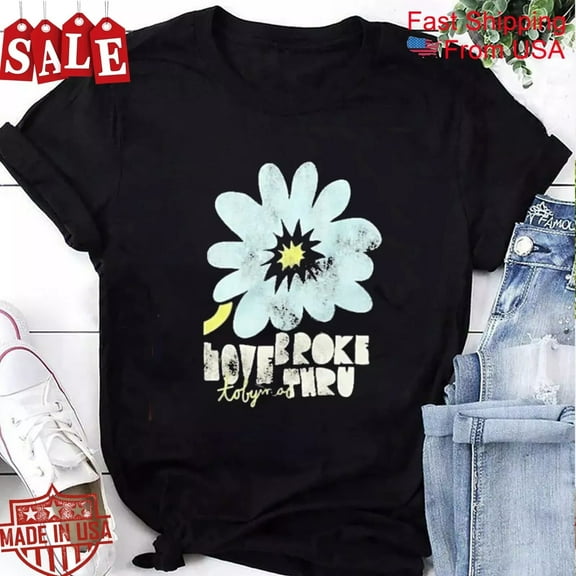 Tobymac Love Broke Thru Black Gift For Fan Tour 2025 T Shirt Full Size S-5XL