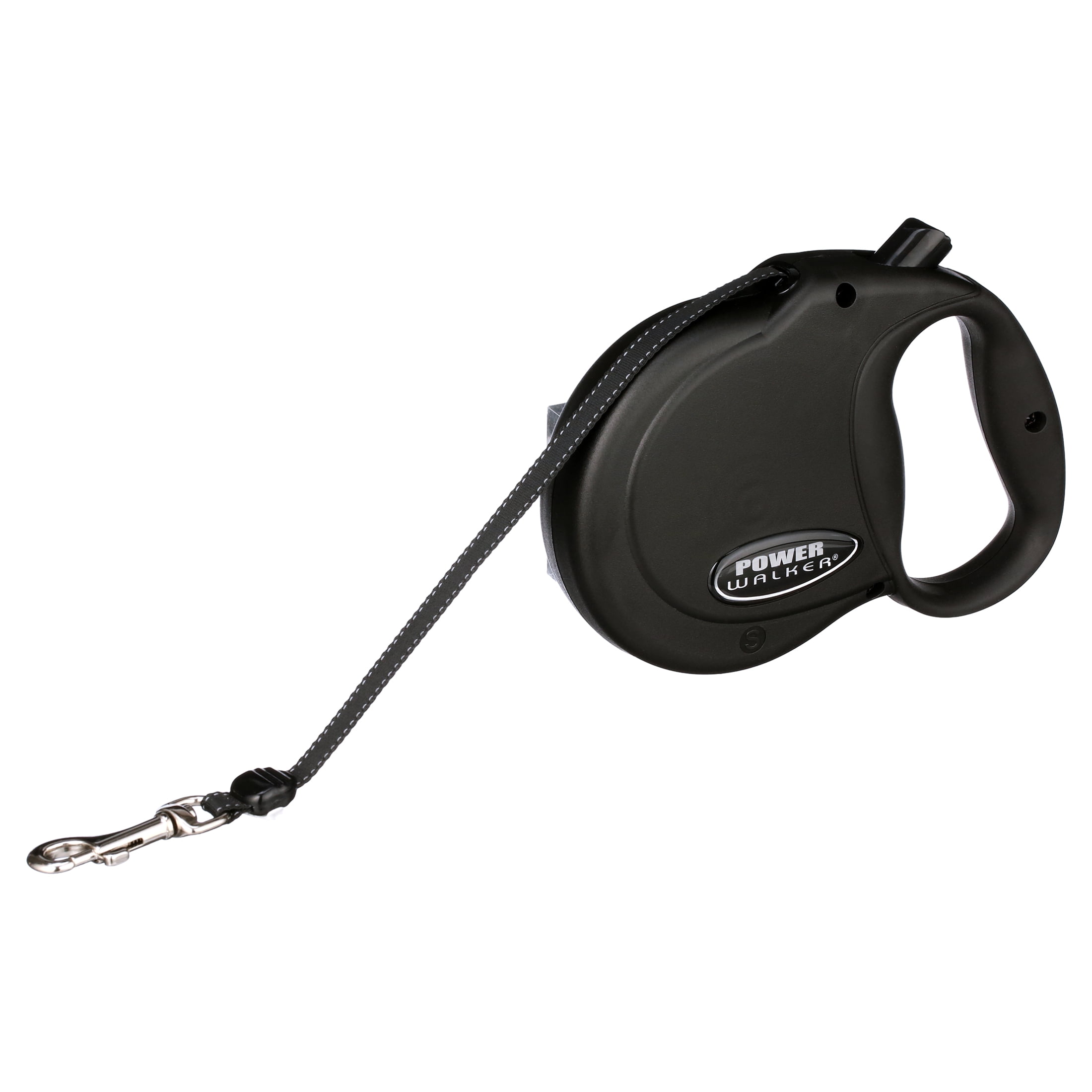 Coastal Pet Power Walker Retractable Dog Leash, Small, Black