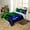 Green Blue, variant on Erosebridal 3D Gamepad Duvet Cover Twin, Honeycomb Geometric Comforter Cover Twin, Gamer Gaming Reversible Bedding Sets Twin Size, Ultra Soft Room Decor, 2 Pieces（No Comforter）