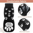 thumbnail image 5 of Calcetines antideslizantes para perros, 2pares, calcetines de agarre para perros con correas de control de tracción para interiores en suelos de Zefei Wu 9024735047155, 5 of 5
