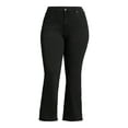 thumbnail image 6 of Time and Tru Women's Mid-Rise Bootcut Jeans, Sizes 2-18, 6 of 6