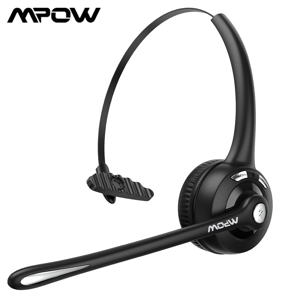Mpow Bluetooth 5.0 Kopfhörer PC USB 3,5mm Headset mit Mikrofon Stereo Headphone 