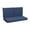 Navy Blue, variant on Outdoor Loveseat Cushion Set 48"x24" - Waterproof Deep Seat Patio Cushions, Fade & Weather Resistant Replacement Cushions for Couch, Bench, Swing - 2-Piece Set with Backrest