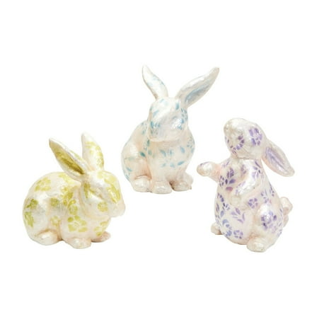 Small Capiz Toile Rabbit Fig A/3