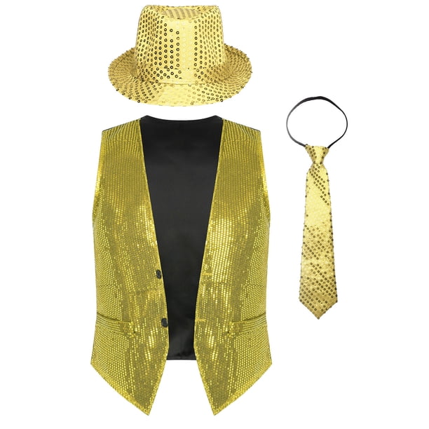 Chaleco de lentejuelas brillantes para hombre, chaleco sin mangas, disfraz de actuación de baile de Jazz para Festival de hip hop, ropa de fiesta Rave, ropa de discoteca