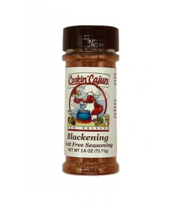 Cookin' Cajun Blackening Salt Free Seasoning 2.6oz
