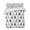 White, variant on Quilts Twin Size Bedding Set, Christmas Trees Lightweight Quilted Comforter, Xmas Trees Polka Dots Plaid Blue Black Soft Reversible Bedspread Coverlet with Pillow Covers for All Season, 68" x 86"