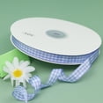 thumbnail image 2 of Xingzhi 1/2/3/5 Widely Used Black Ribbon For Various Crafting Projects Fashionable White Ribbon sky blue 45m 1 Pc, 2 of 6