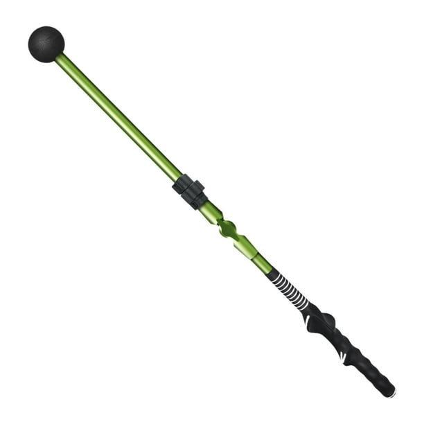 Entrenador de swing de golf Zulema palo de calentamiento plegable Verde