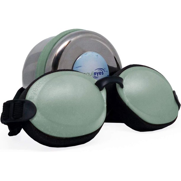 Tranquileyes Mini Sleep Mask For Nighttime Dry Eye Relief (Sage