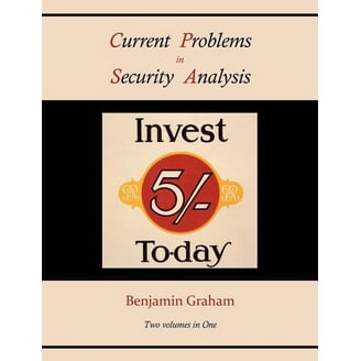 Security Analysis: The Classic 1934 Edition, (Hardcover) - Walmart.com