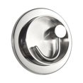 thumbnail image 1 of Justharion 1/2/3 Wall Hooks Multipurpose Clothes Key Holder Rustproof Round Base Hanging Rack Bathroom Kitchen Storage Hardware Accessories Only one Type 1 Pc, 1 of 6