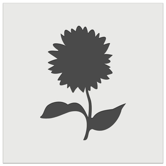 Sunflower Solid DIY Cookie Wall Craft Stencil - 11.5 Inch