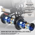 thumbnail image 4 of TopMate ES15 patinete 3 ruedas para mayores. Motor doble 500W, 3 vel., batería extraíble, 30km autonomía, carga 136kg, plegable ligero. Ideal para viajes., 4 of 6