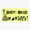 1pcs, variant on Love One Another (Coexist Style) Bumper Sticker - Yellow Sticker