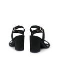 thumbnail image 4 of Sandalia DREAM PAIRS SDHS2359W Tacones Altos en Nubuck Negro, 4 of 6