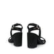 thumbnail image 4 of Sandalias de Tacón Alto Chunky para Mujer DREAM PAIRS en Nubuck Negro, 4 of 6