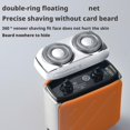 thumbnail image 4 of Waterproof Portable Shaver Usb Mens Shaver Cordless Razor Travel Shaver Case Electric Trendy, 4 of 8